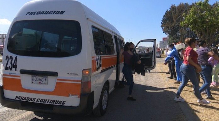 Transportistas podrían pagar desde 89 a dos mil 688 pesos de subir pasajeros sin cubrebocas