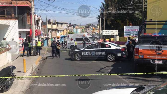 Asesinan a una persona en la avenida Michoacán de Morelia