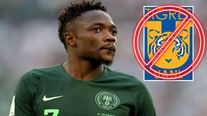 Ahmed Musa le dice “No” a Tigres