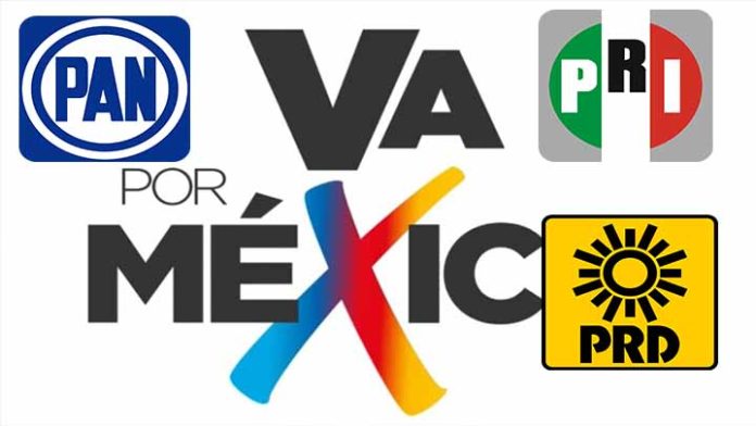 PAN, PRI, PRD formalizan coalición, previo a elecciones del 2021