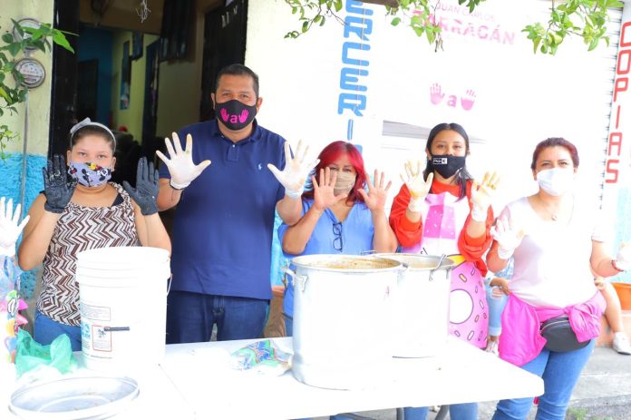 Encargados del orden del distrito 11 de la ciudad apoyan a Juan Carlos Barragán para la presidencia de Morelia