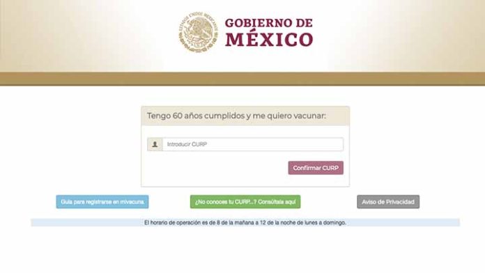¡El colmo! Falla página de registro para vacunación anticovid de adultos mayores