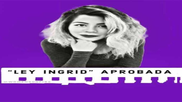 Colectivas feministas exigen “LeyIngrid Nacional”, se castigaría con 6años de prisión por difundir fotos y videos relacionados a feminicidio