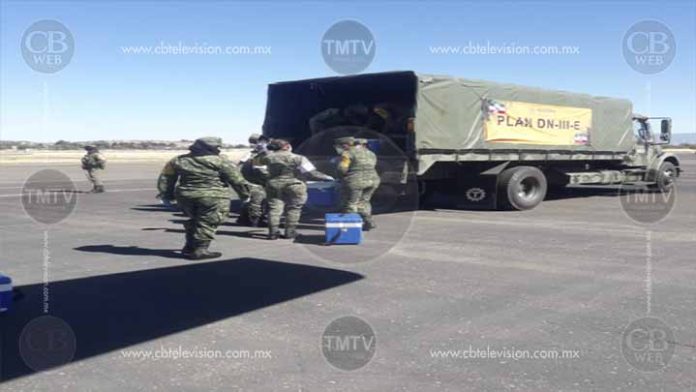Arriban a Morelia más de 16 mil vacunas Covid-19