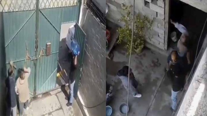 ¡Indignante! Golpea a su mamá para que le dé dinero