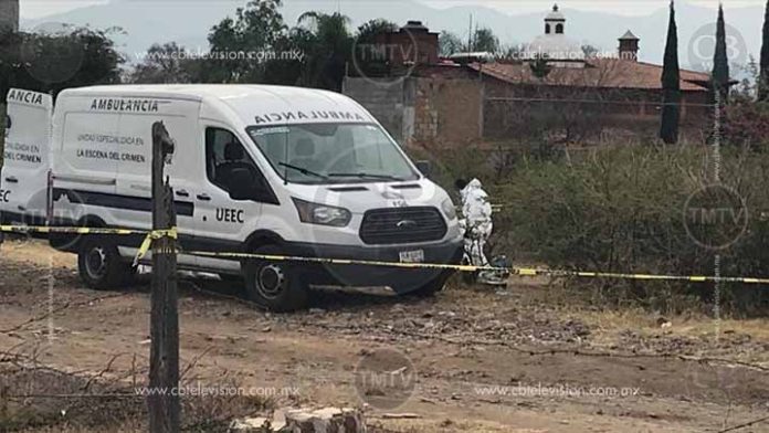 Abandonan a un abuelito asesinado en El Llano