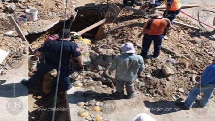 Alud sepulta a un albañil en El Mirador de Uruapan