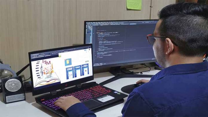 Estudiante diseña App para aprender electrónica desde casa