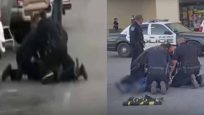 Al estilo George Floyd, latino muere asfixiado por policías de California