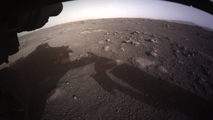 Nasa revela imágenes de la llegada al planeta rojo
