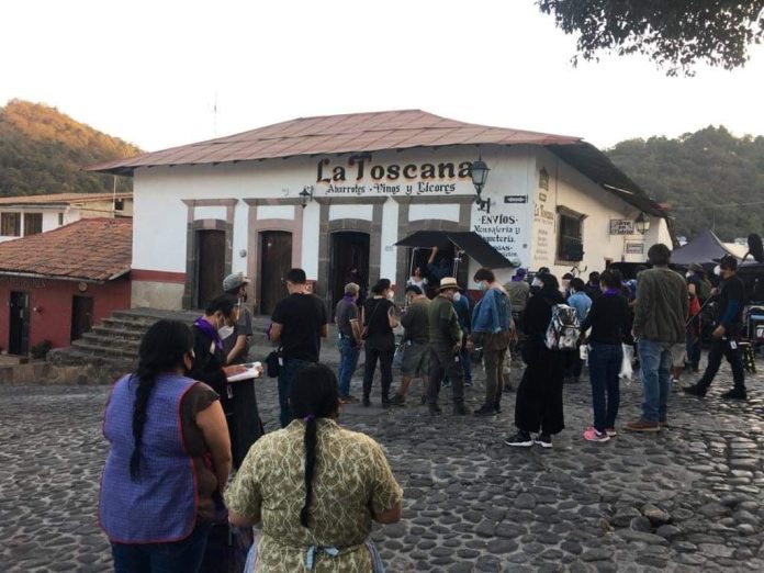 Yalitza Aparicio está en Michoacán para grabar su nueva película