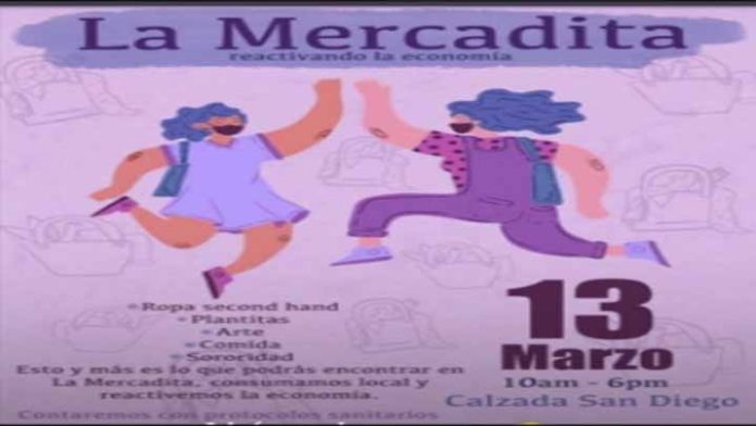 “Las Nenis” convocan a La Mercadita el próximo sábado 13 para reactivar la economía