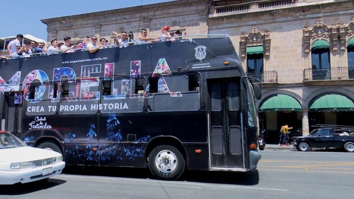 Pintas feministas podrían afectar el turismo en Morelia para Semana Santa; Tranvías