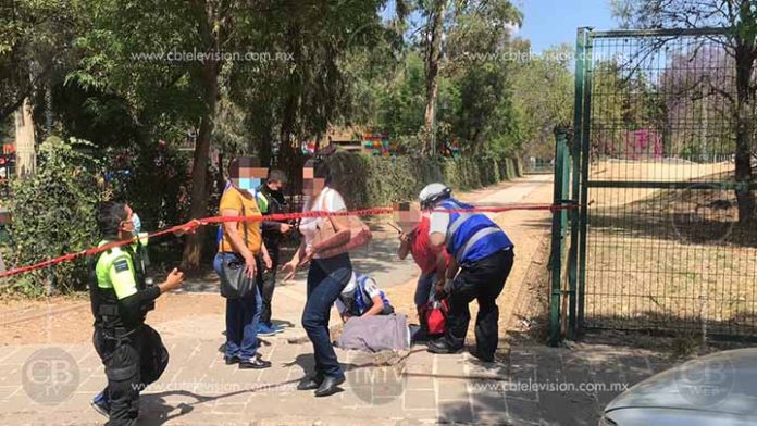 Muere adulto mayor en el bosque Cuauhtémoc, en Morelia