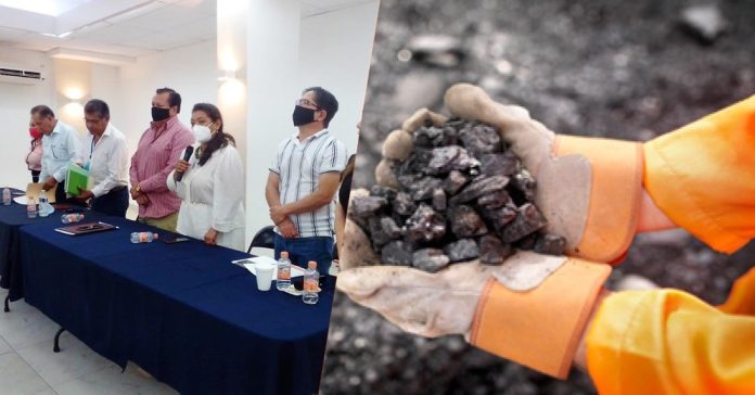 Legisladora María Chávez de la mano de la Federación de Mineros, busca reactivar la economía extractiva de Michoacán