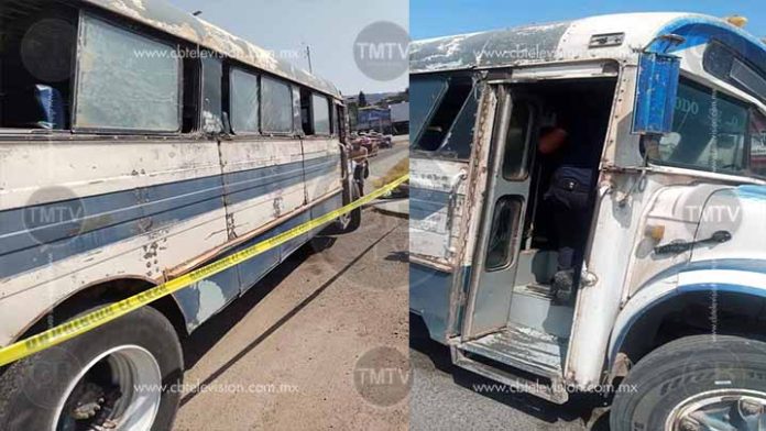 Abuelito muere en un camión “Guajolotero” en Zitácuaro