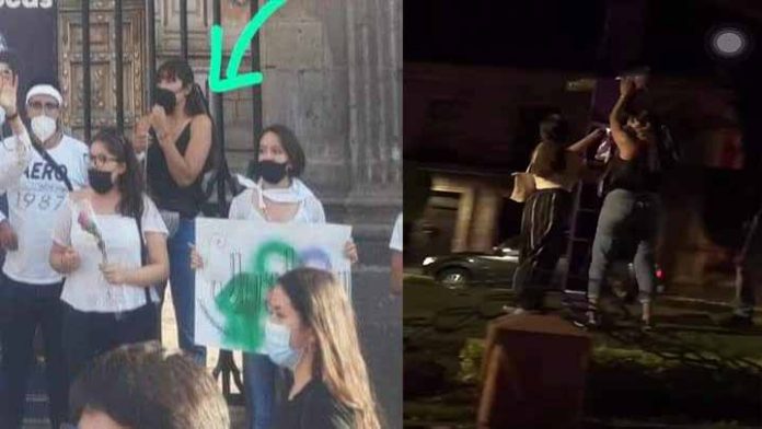 Inculpan a mujeres provida de destruir su Antimonumenta