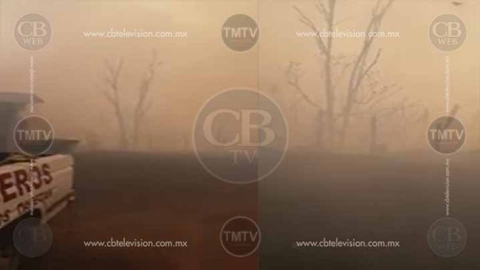 Incendio forestal sin control en Taretan, bomberos piden ayuda