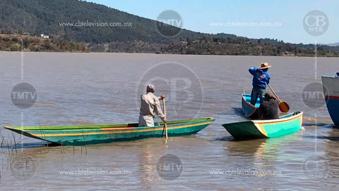 Sequía en el Lago de Pátzcuaro es provocada y no una casualidad: denuncian comuneros
