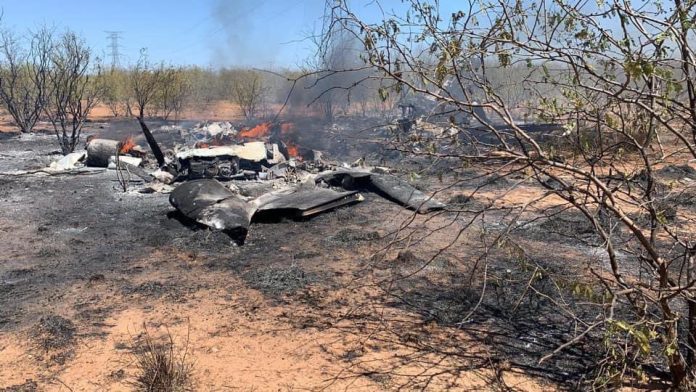 Se desploma avioneta en Sonora, hay almenos 4 fallecidos