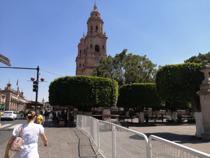 Morelia y seis municipios más con riesgo alto de contagio