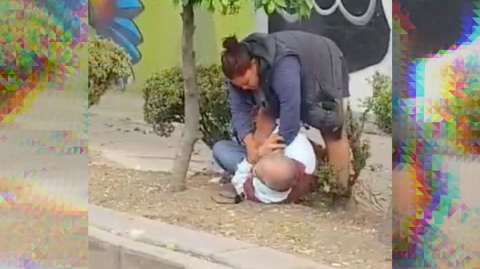 Detienen a mujer que golpeó a un adulto mayor; la apodaban "lady mata viejitos"
