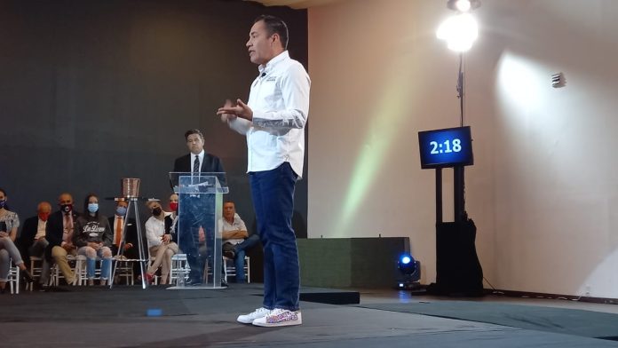 Yo no seré un candidato que dialogue con el crimen organizado: Herrera Tello