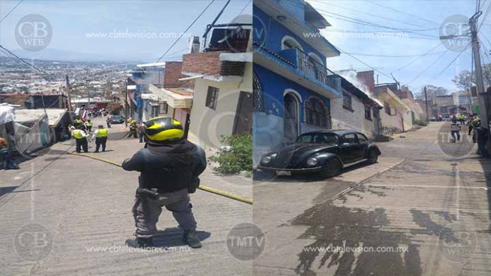 Se quema vivienda en el Rincón del Punhuato