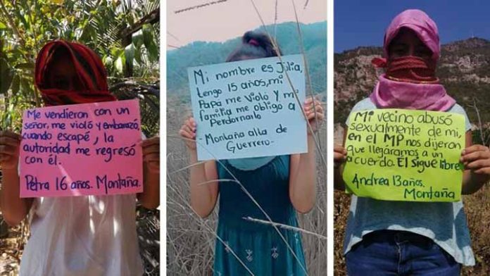Menores piden justicia por abusos que viven en Guerrero