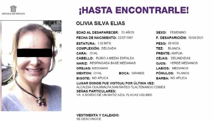 Aparece sin vida madre de familia reportada como desaparecida