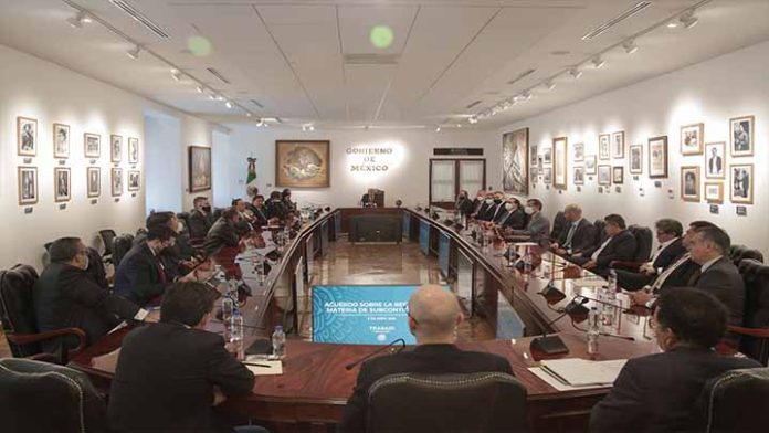 La Secretaría del Trabajo y Previsión Social (STPS) informó que después de tres meses de diálogo, mediante mesas de trabajo y fo