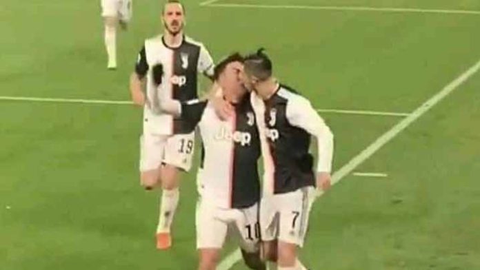 Dybala explica imagen de supuesto beso con Cristiano Ronaldo