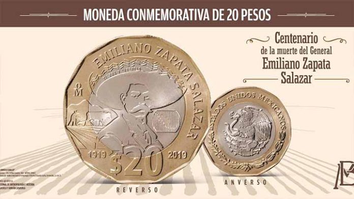 Conoce la nueva moneda de 20 pesos mexicanos