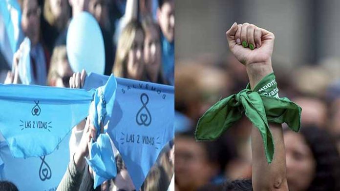 Joven provida cambia letra de himno feminista para ir en contra del aborto
