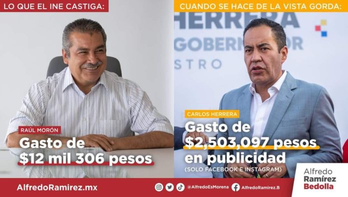 INE se hace de la vista gorda: Acusa Morena