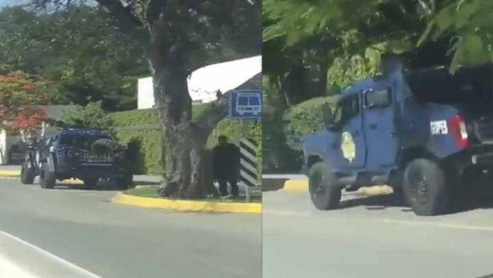 Aseguran con tanquetas casa de Gobierno de Tamaulipas