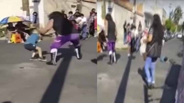 Indignante; Luchador agrede a niño de 5 años lanzándolo por el suelo