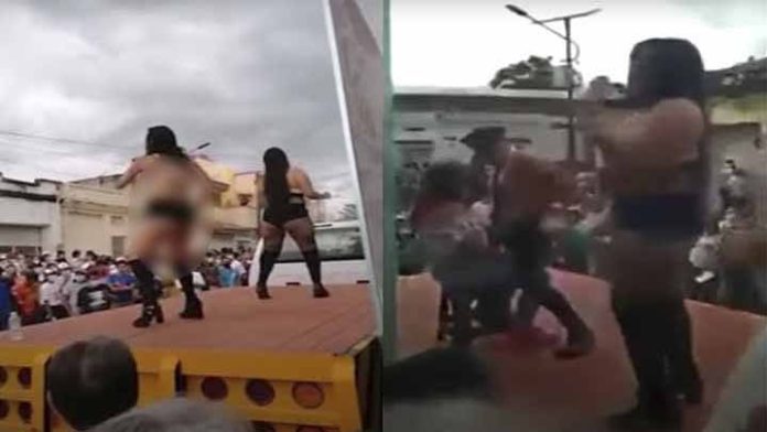 Piden cancelar campaña de Aarón Salazar por usar strippers en evento