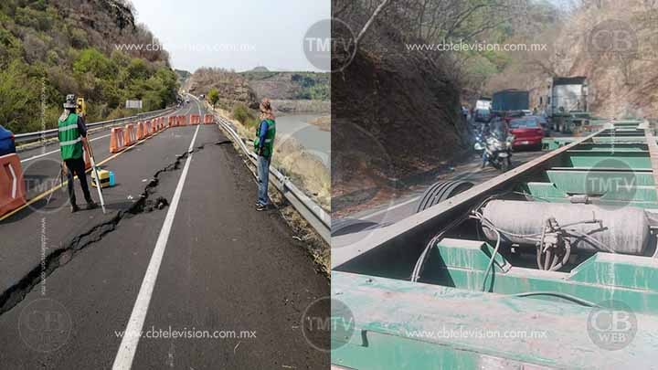 Reparación de la siglo XXI genera largas filas de autos sobre la autopista y por la libre Reparación de la siglo XXI genera largas filas de autos sobre la autopista y por la libre