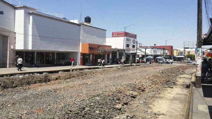 Sin concluir obra en la Lázaro Cárdenas, a ocho días del cambio de gobierno