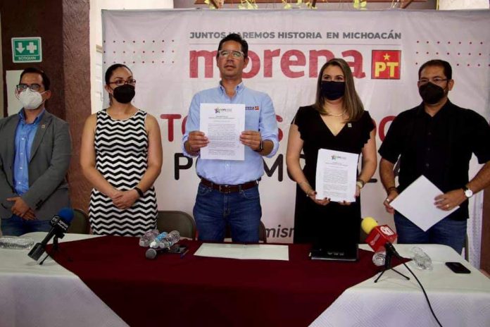 Iván Pérez Negrón se compromete a hacer un Morelia Anticorrupción