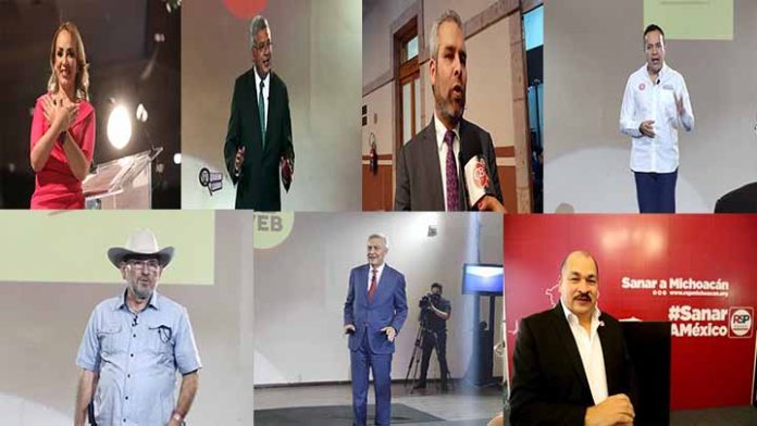 Candidatos continúan recorriendo el estado de Michoacán en busca del voto