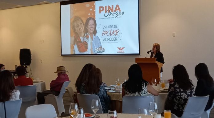 Pina Orozco se reúne con mujeres empresarias de Michoacán