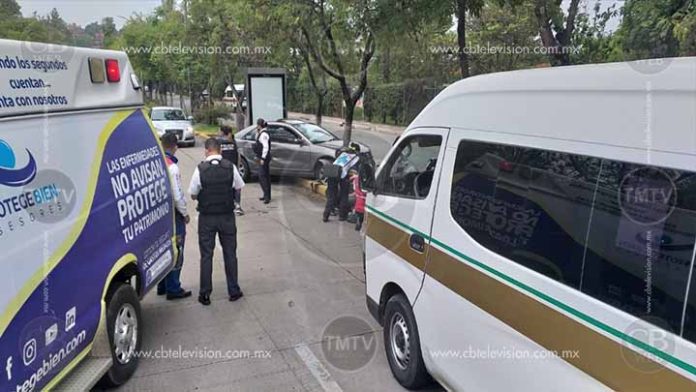 Otra imprudencia de “cumbiero” genera un choque en Morelia