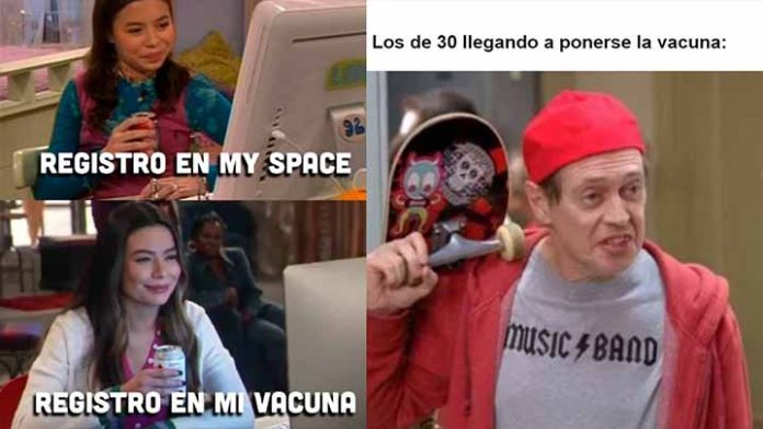 No se hacen esperar memes del registro para recibir la vacuna de los treintones