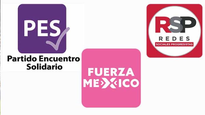 PES, Fuerza por México y RSP en la cuerda floja, podrían perder el registro como partidos