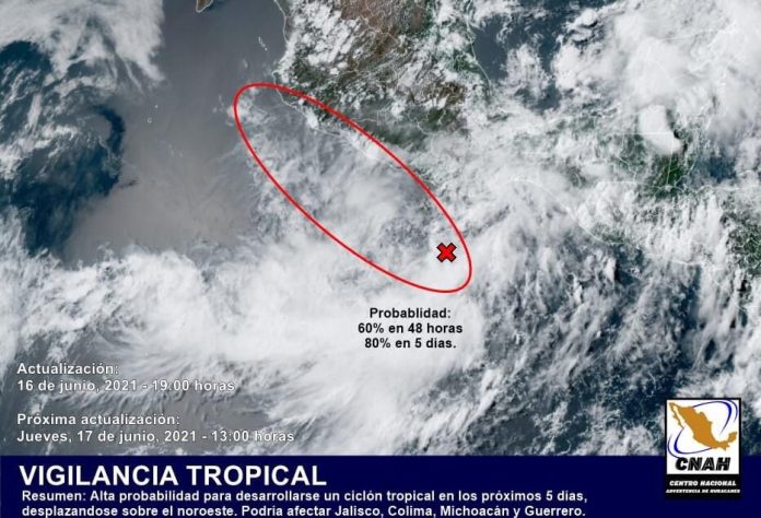 ¡Advertencia! Michoacán con potencial de lluvias que ponen en riesgo a la población