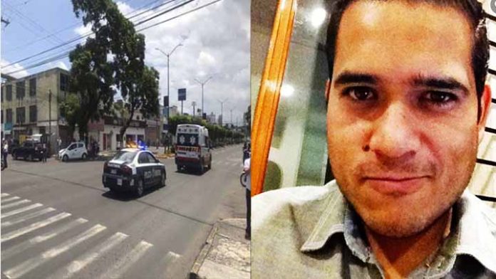 Periodista, Abraham Mendoza el asesinado a balazos sobre Madero Poniente de Morelia