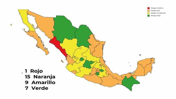 Michoacán pasa a Semáforo Amarillo por riesgo epidémico