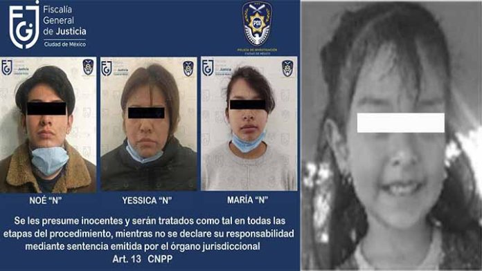 Detienen a mamá, padrastro y abuela de menor reportada como desaparecida y encontrada sin vida